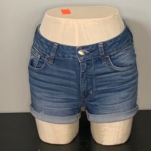 American Eagle AE Jean Shorts with cuff size 0 xs